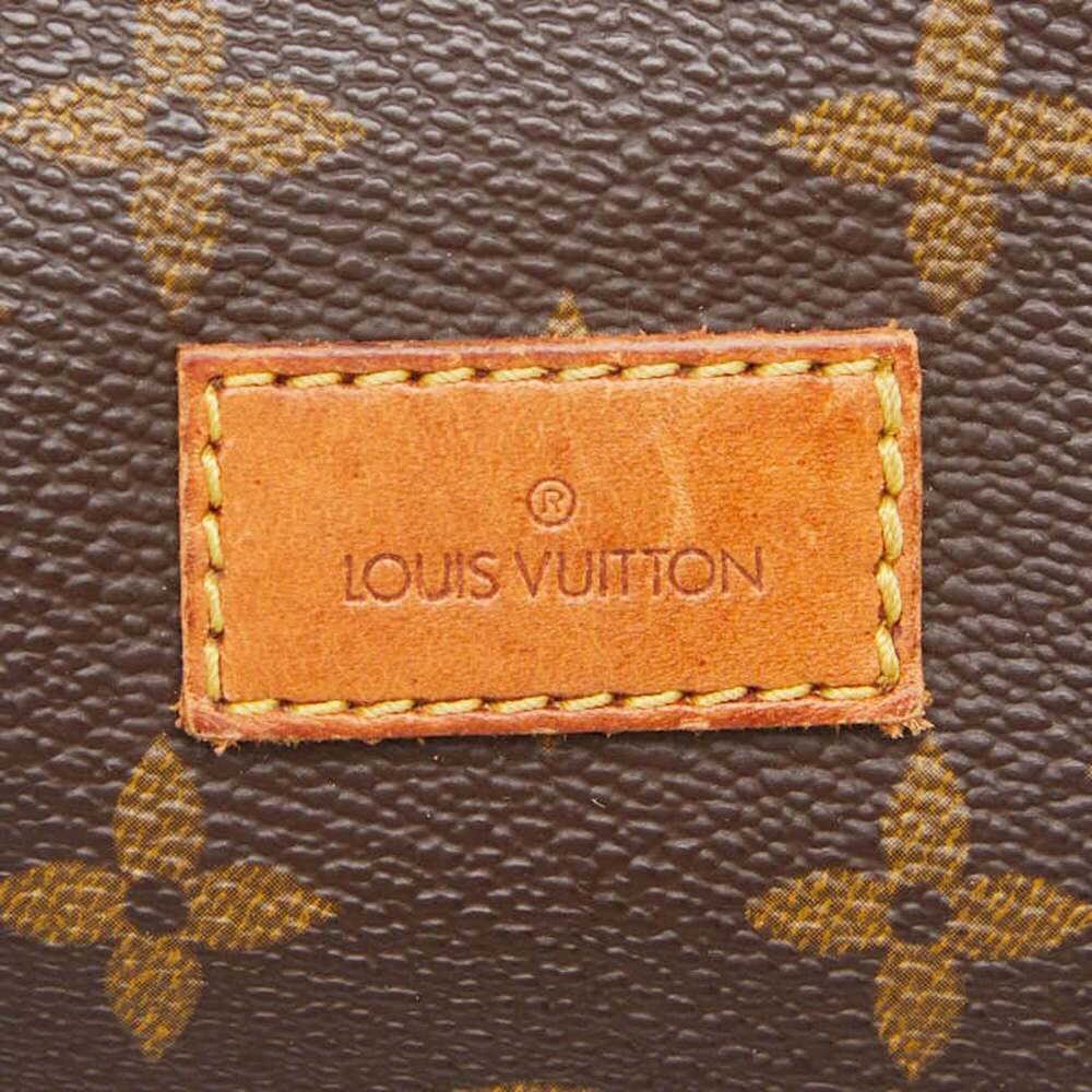 LOUIS VUITTON Brown Monogram Leather Shoulder Bag - Picture 10 of 11